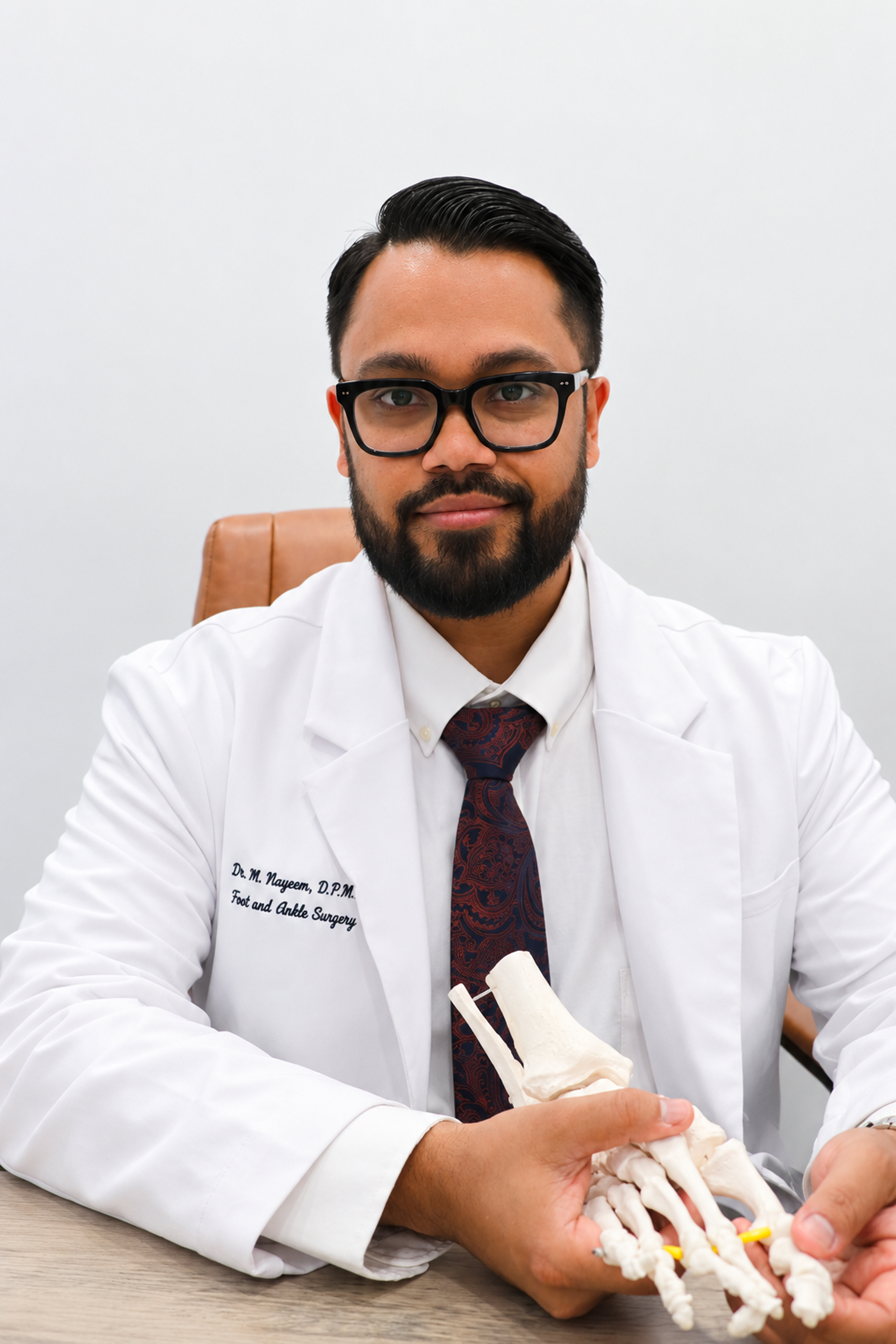 Dr. M Nayeem at Mobile Podiatry NYC