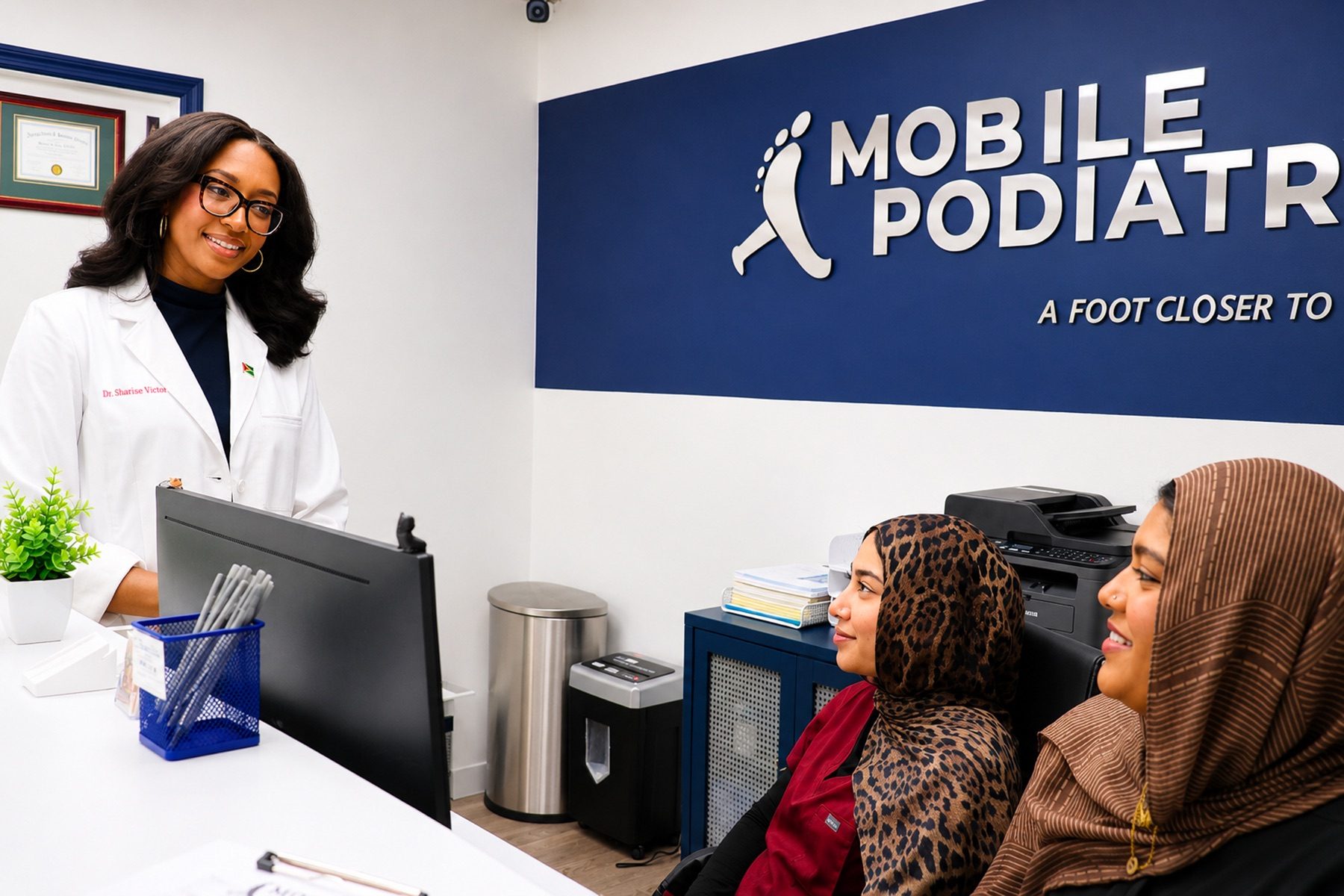 Mobile Podiatry Hillside Avenue care team
